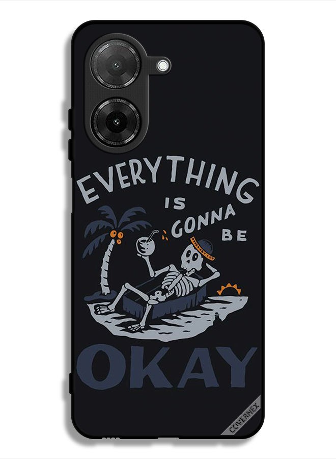 Covernex Xiaomi Redmi A5 4G Protective Case Cover Everything Is Gonna Be Ok - Image 1