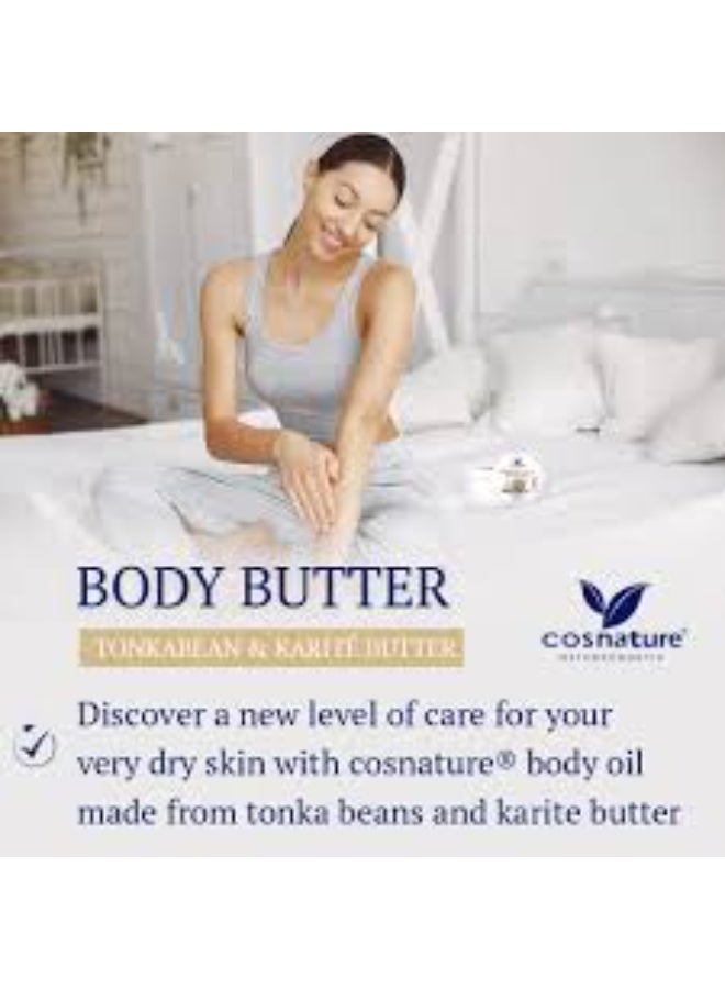 cosnature Tonka Bean & Karité Body Butter 200ml – Made in Germany | Deep Hydration & Skin Nourishment - Image 2