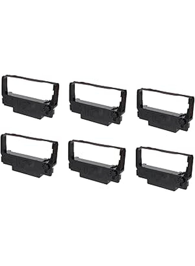 10Pcs Nylon Thermal Ink Ribbon Cartridge For Cash Register Printer Fade Resistant - Image 1