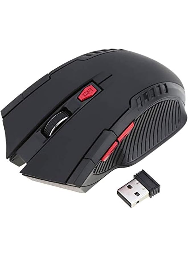 2.4G Wireless Gaming Mouse Portable 2400Dpi Adjustable Optical For Pc - Image 1