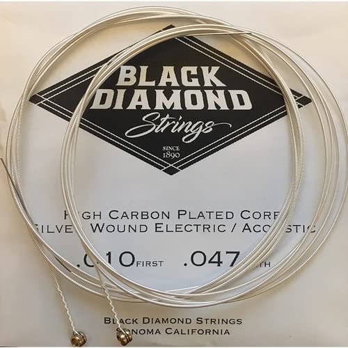 Black Diamond Strings® N754L Acoustic Silver Wound Light .011P.014P.025S.031S.040S.051S - Image 5