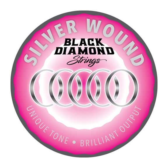 Black Diamond Strings® N754L Acoustic Silver Wound Light .011P.014P.025S.031S.040S.051S - Image 4