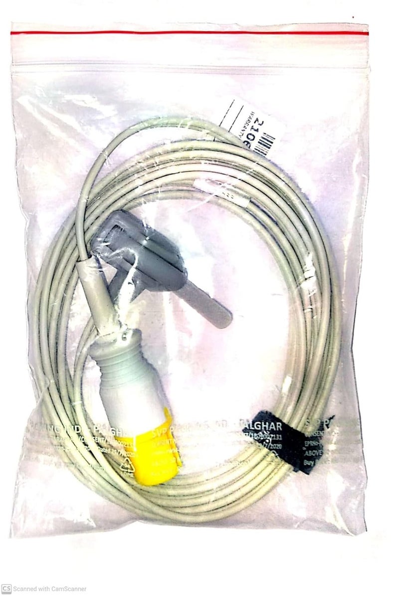 DHIPL - CONTEC 6 PIN ROUND SPO2 PROBE 3 MTR NEONATE FIX WRAP TYPE FOR MULTIPARA MONITOS ANS TABLE TOP MONITOR - Image 2