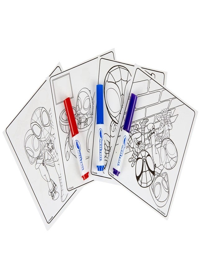 Crayola Color Wonder Activity Pad, Spiderman Coloring Pages & Mess Free Mini Markers, Gift - Image 4