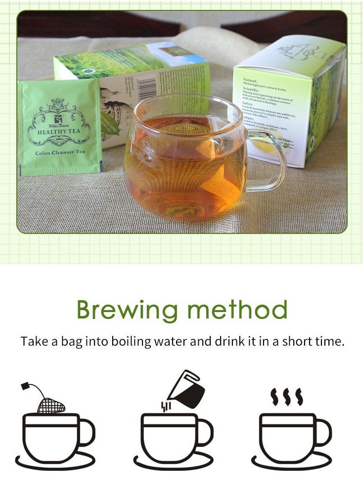 Wins Town - Colon Cleanser Tea Detox Defecation Slim Tea - Image 1