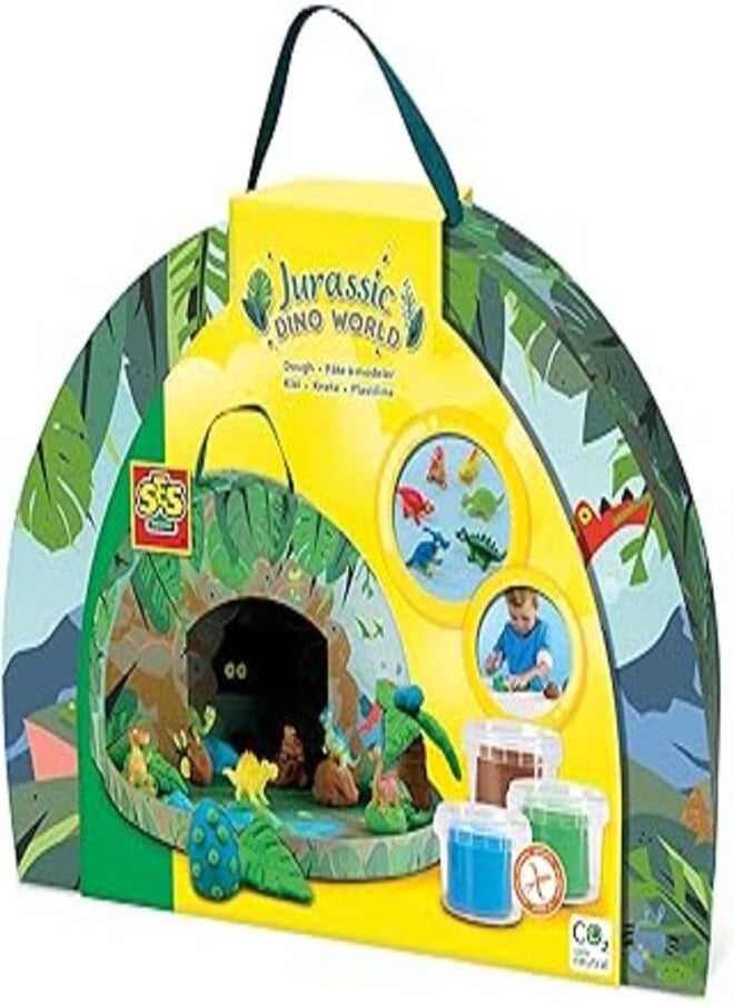 SES Creative Jurassic dino world play suitcase 