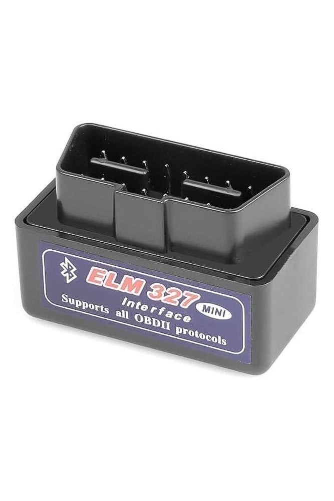 محول مزود بتقنية اتصال بلوتوث D6Mini V 2.1 Elm327 Obd2 من جينيريك، سكانر Elm 327 V2.1 Obd، ماسح ضوئي تشخيصي لقراءة اكواد السيارات Obd-li Elm-327 - Image 1