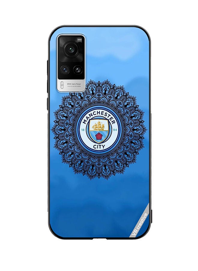 VR CREATIVE Protective Case Cover For Vivo X60 Pro Manchester City Design Multicolour - Image 1
