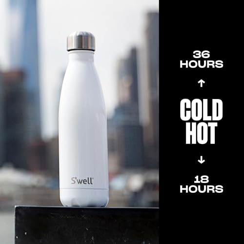 S'well Stainless Steel Water Bottle, 17oz, Angel Food, Triple Layered Vacuum Insulated Containers Keeps Drinks Cold for 36 Hours and Hot for 18, BPA Free, Perfect for On the Go - Image 3
