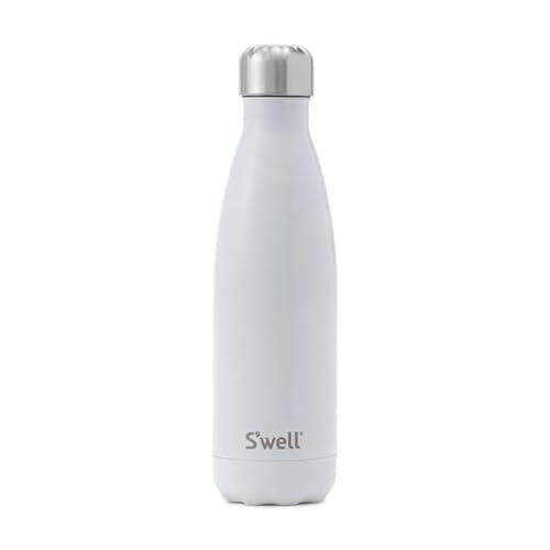 S'well Stainless Steel Water Bottle, 17oz, Angel Food, Triple Layered Vacuum Insulated Containers Keeps Drinks Cold for 36 Hours and Hot for 18, BPA Free, Perfect for On the Go - Image 1
