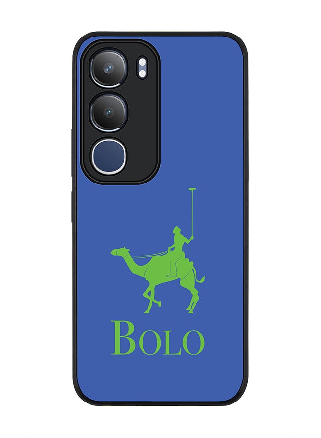 Stylizedd For vivo Y19s / Y19s Pro Case,Slim fit Camera Protection, Shockproof Thin Phone cover  - BOLO Blue