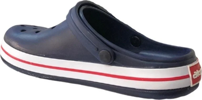 اكينالبيلا E195 Navy Blue Men's Hospital Sabo Slippers Sandals