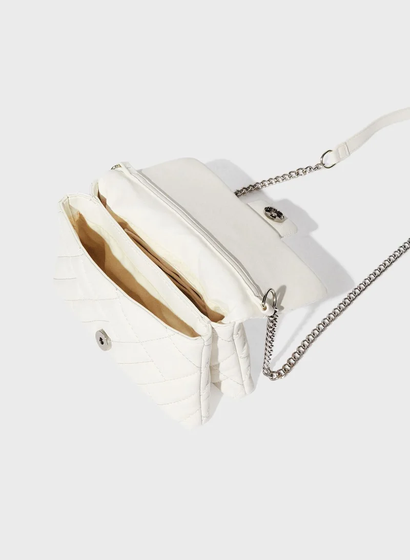 PARFOIS Chain Detailed Crossbody Bag