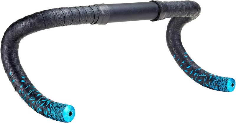 Supacaz Super Sticky Kush Star Fade Bar Tape, Neon Blue - Image 3