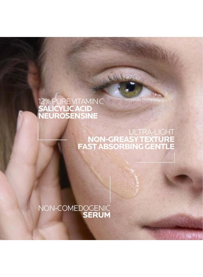 La Rochère La Roche Posay C10 % Pure Vitamin C Anti-Aging Face Serum For All Skin Types 30ml - Image 3