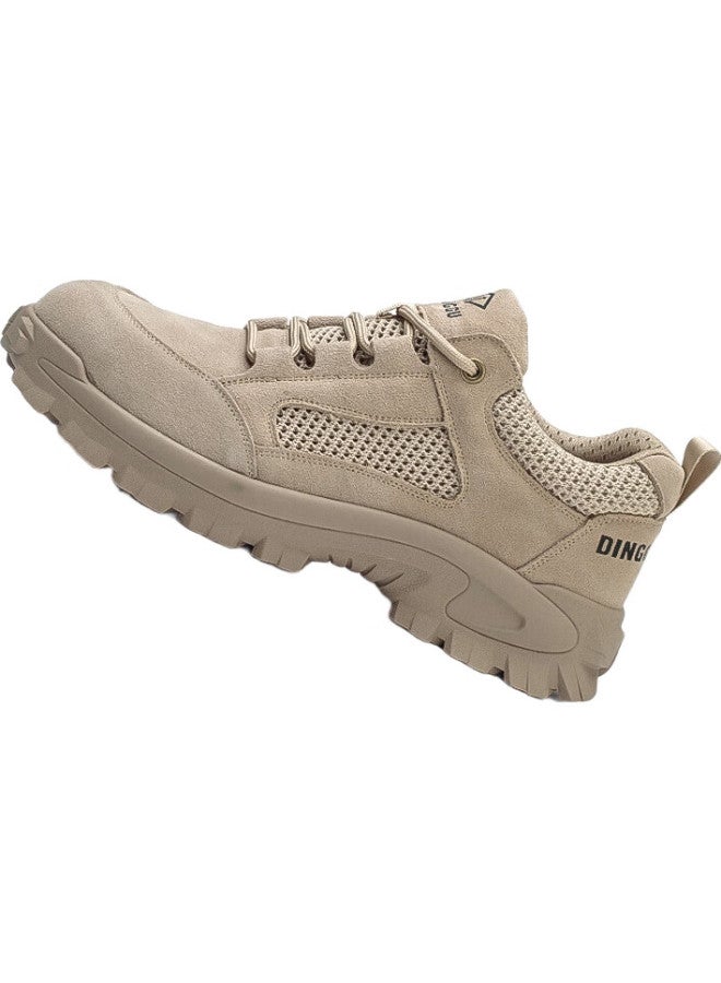 Dinggu Safety Shoes For Men, Breathable, Construction Site Odor-Resistant, Electrician Insulated, Anti-Smashing, Anti-Puncture Steel Toe F506Mhw43 - Image 1