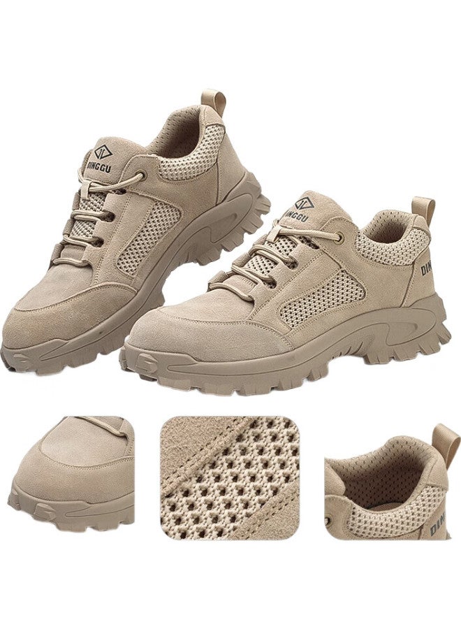 Dinggu Safety Shoes For Men, Breathable, Construction Site Odor-Resistant, Electrician Insulated, Anti-Smashing, Anti-Puncture Steel Toe F506Mhw43 - Image 3