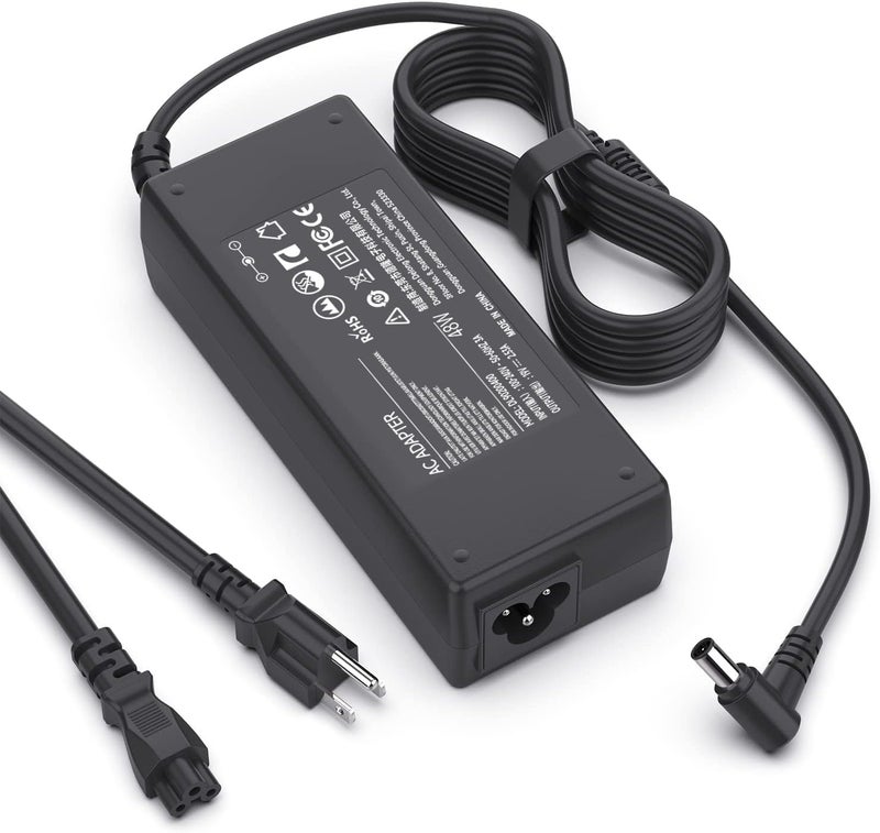 Syfrufo DC 19V Power Cord Compatible with Samsung TV 32" UN32J5205AF, UN32J4000AF, UN32J4500AF, UN32J400, UN32J400DAF, UN32J5205, UN32J5003AF, UN32J5003AFXZA, UN32M5300AF, BN44-00835A Power Supply - Image 1