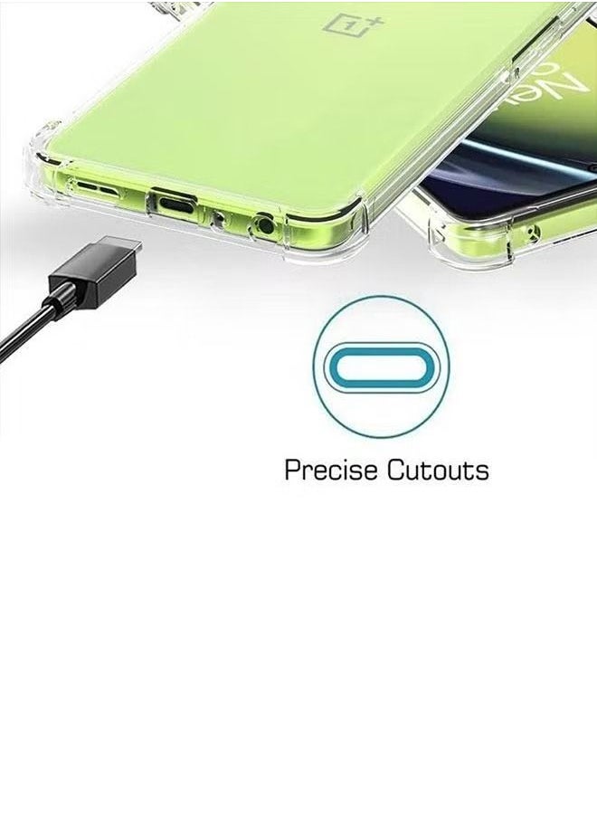 A ZONE - OnePlus Nord CE 3 Lite Clear Bumper TPU Case - Image 1