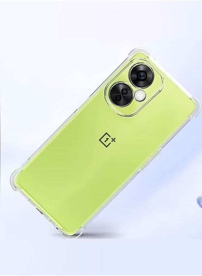 A ZONE - OnePlus Nord CE 3 Lite Clear Bumper TPU Case - Image 1
