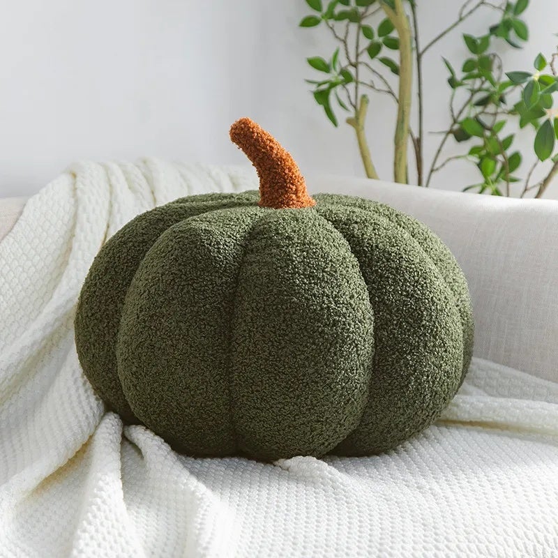 Pumpkin Plush Pillow, PP Cotton Filled, Halloween Decoration - Image 3