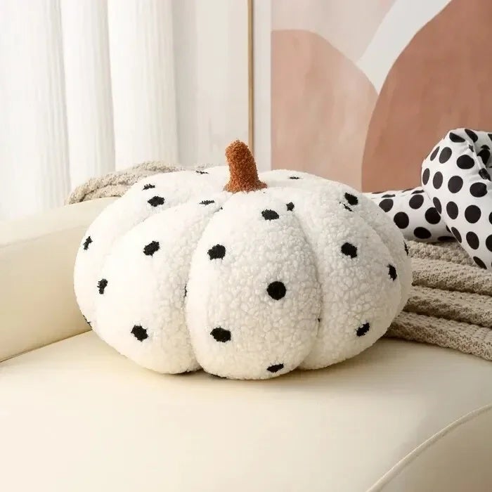 Pumpkin Plush Pillow, PP Cotton Filled, Halloween Decoration - Image 4