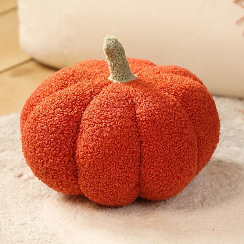 Pumpkin Plush Pillow, PP Cotton Filled, Halloween Decoration - Image 5