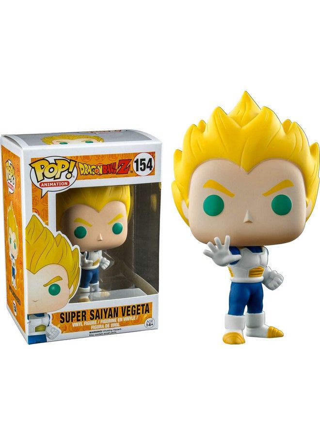 Funko Dragon Ball Z: Super Saiyan Vegeta Funko Pop Vinyl Figure Aaa Anime Exclusive - Image 2