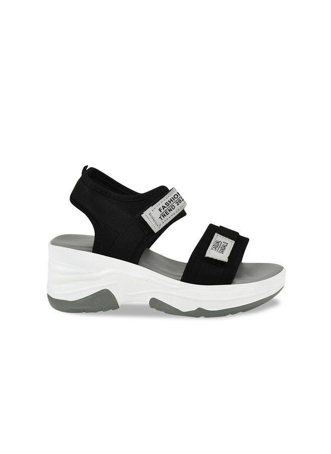 Shoetopia Colourblocked Block Heels - Image 1