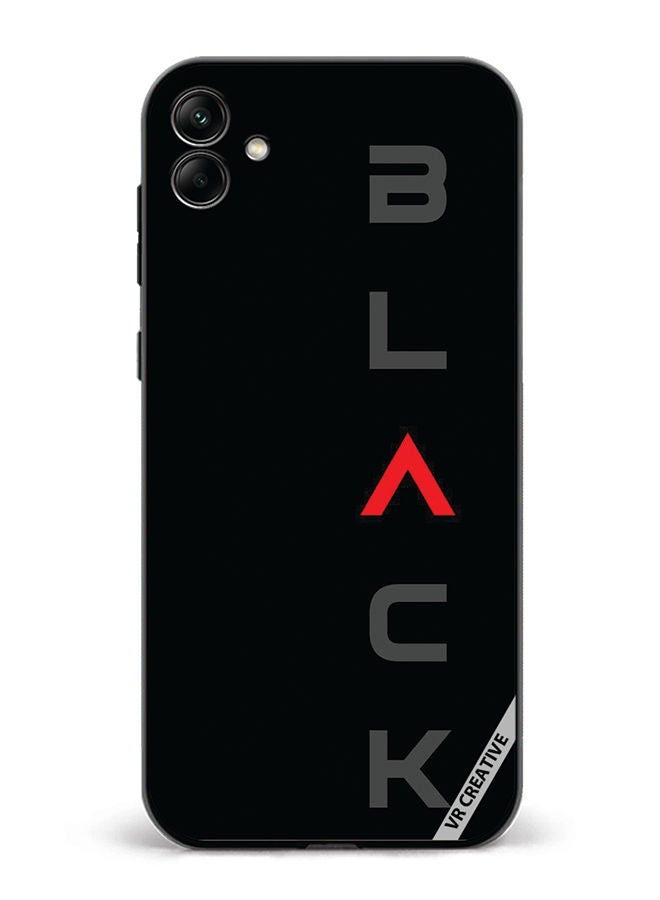 VR CREATIVE غطاء حماية لهاتف سامسونج جالاكسي A04 تصميم أسود متعدد الألوان - Image 1