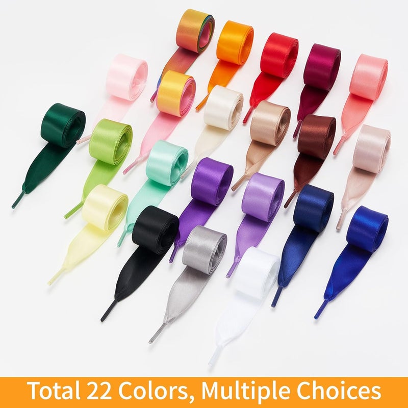 Princess Silk Shoelaces: 120cm Royal Blue, Satin-Like Elegant Touch - Durable High-Quality Polyester, Stylish Decorative Laces for Casual, Sports, Canvas Shoes & Women, Girls, Kids - Image 5