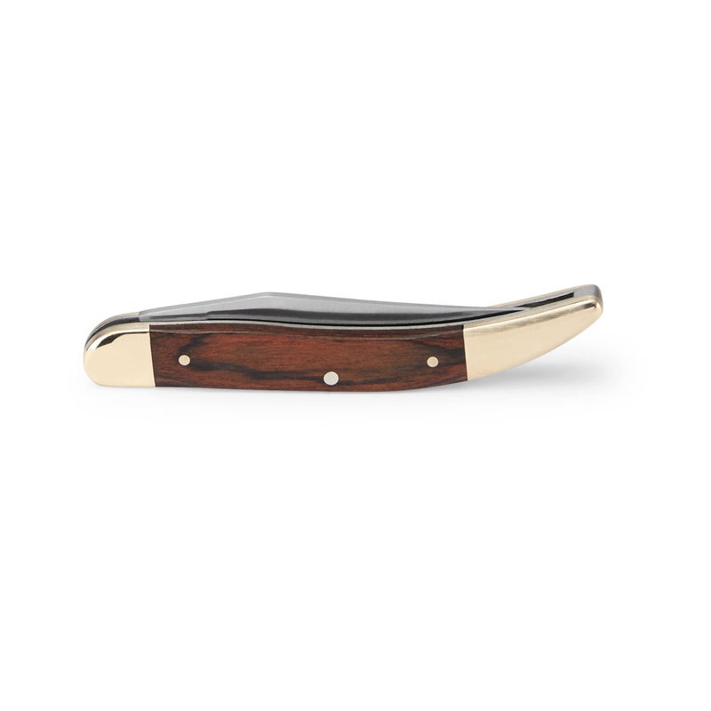 Buck Knives 385 Toothpick Single-Blade Folding Pocket Knife with Wood Handle - Image 4