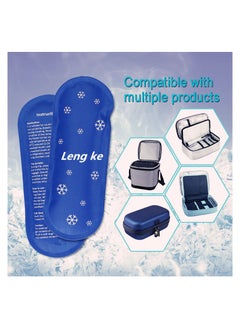 Leng Ke 4-Piece Ice Packs for Insulin Cooler Travel Case Reusable Suitable  - Image 5
