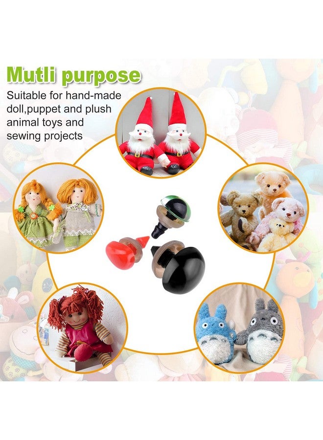 ASTARON 1028 Pcs Plastic Safety Eyes And Noses Kit With Washers For Doll Plush Animal Craft Making,Assorted Size - Image 4