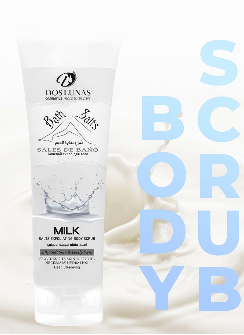 DOS LUNAS Milk Salts Exfoliating Body Scrub  - Image 2