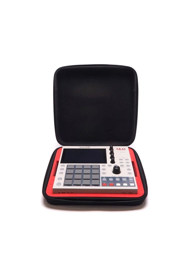 Analog Cases PULSE Case for Akai MPC One or comparable Music Production Center (carrying case made of durable, molded EVA/Nylon, molded handle), Black - Image 1