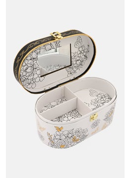 VOTUM Women Floral Print Train Case, Multicolor  - Image 3