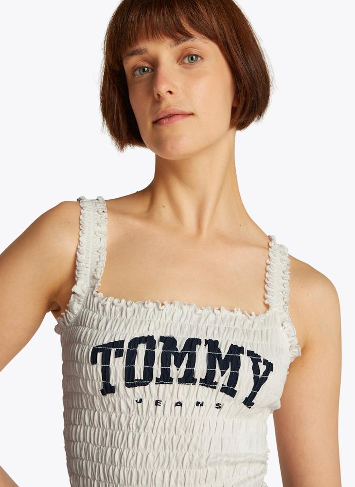 TOMMY JEANS Logo Smock Bralette  - Image 3