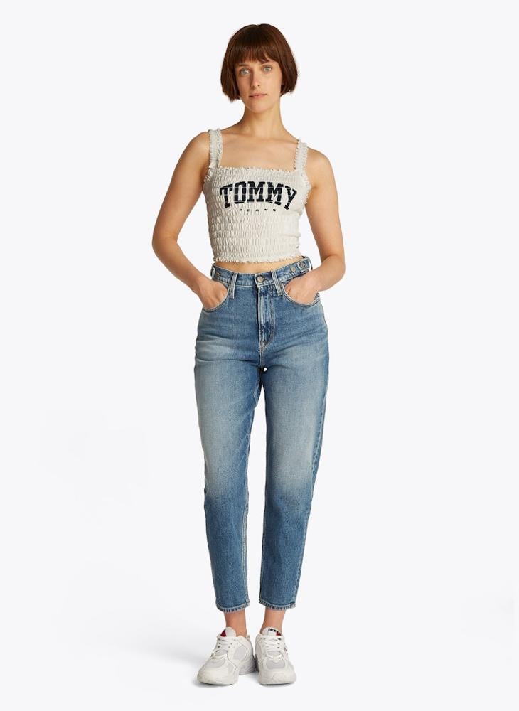 TOMMY JEANS Logo Smock Bralette  - Image 4