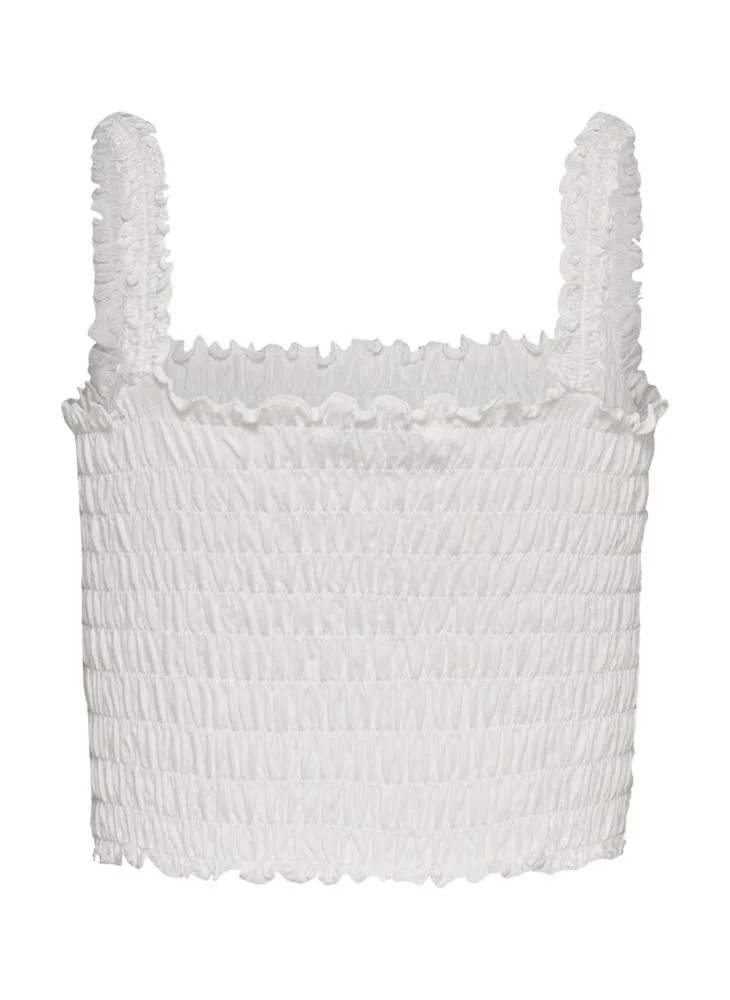تومي جينز Logo Smock Bralette