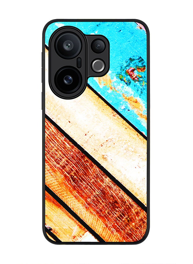 Stylizedd For vivo X200 FE / S30 Pro mini Case,Slim fit Camera Protection, Shockproof Thin Phone cover  - Wooden Pier