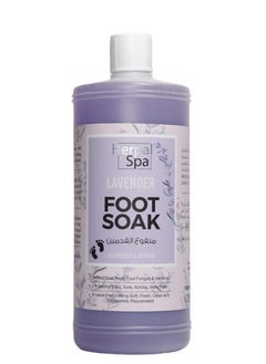 HERPAL SPA Herbal Spa Lavender Foot Soak Shampoo 1000 ml 