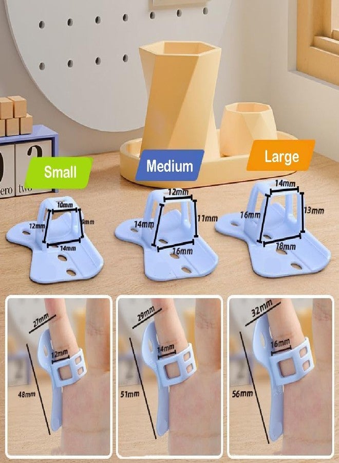 Zurato Anti-Dirty Silicone Finger Sleeves for Writing - Reusable Smudge Guard for Calligraphy, Drawing & Handwriting, Soft Finger Protectors for Kids & Adults, Large - 1 Pcs - Image 3