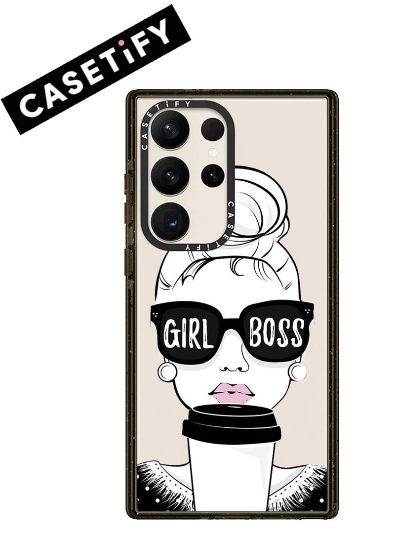 Casetify For Samsung Galaxy S24 Ultra Magnetic Phone Case Coffee Girl Cover - Image 1
