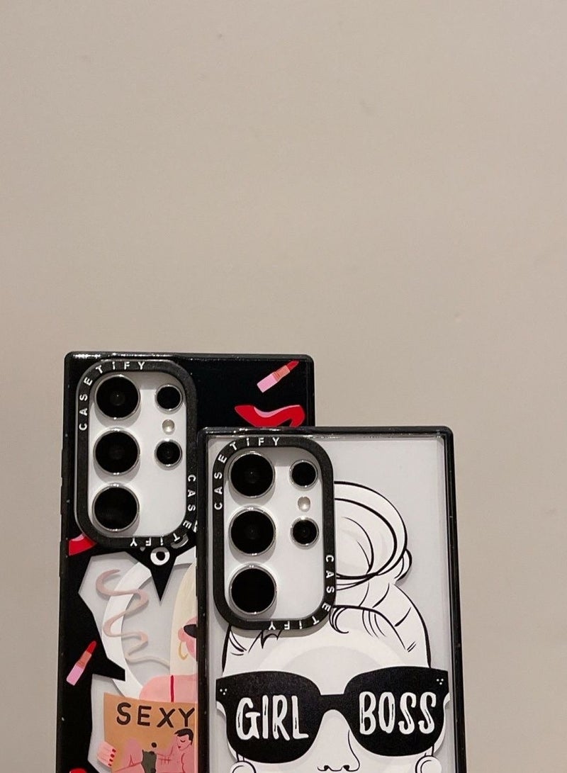 Casetify For Samsung Galaxy S24 Ultra Magnetic Phone Case Coffee Girl Cover - Image 5