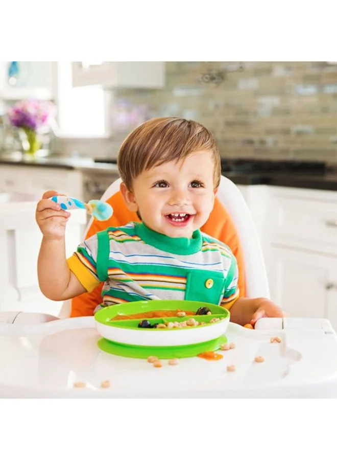 Munchkin 2 Piece Suction Plates - Blue/Green