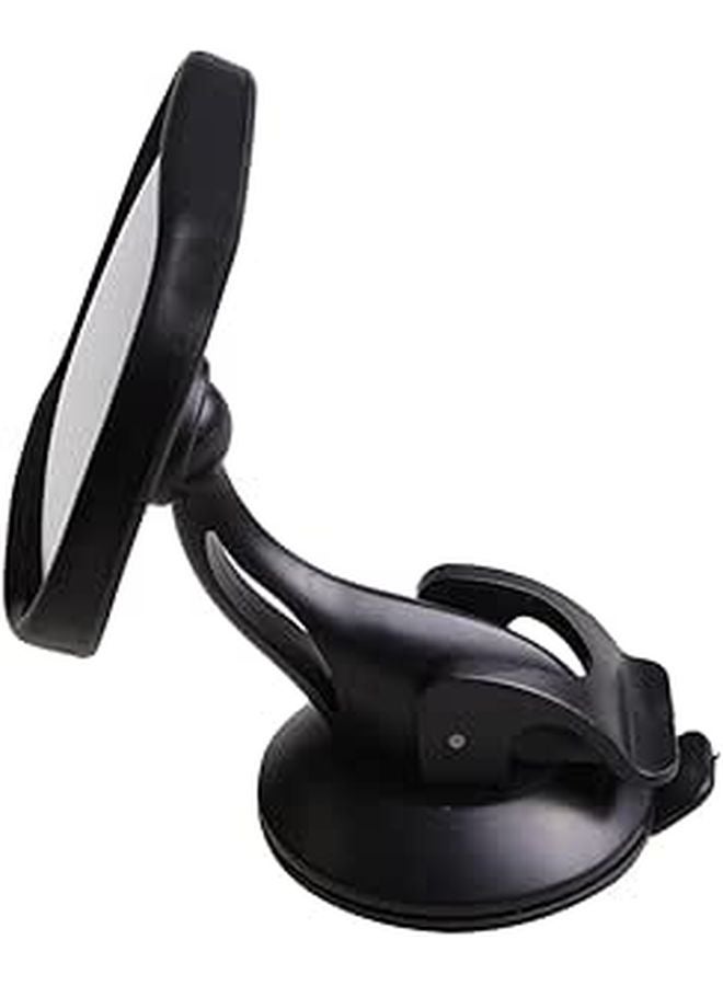 Universal Car Rearview Mirror with Suction Cup Wide Angle Shatterproof Rear Seat Safety - Image 1