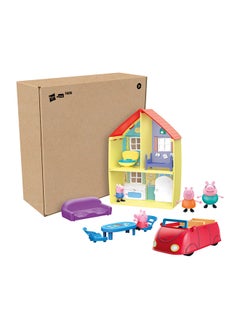 Peppa Pig Toys Peppa's Family Home Combo Playset, House Playset With 4 Figures, Car Toy, Preschool Toys For 3 Year Old Girls, Boys And Up  - Image 2