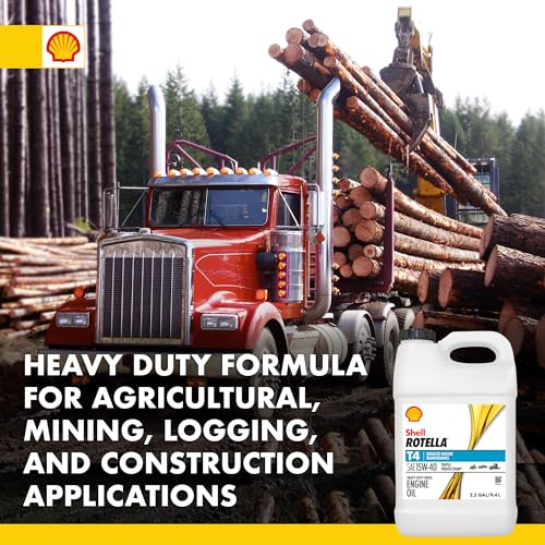 Shell Rotella T4 Triple Protection 15W-40 Diesel Engine Oil, 2.5 Gallon (2 Pack) - Image 5