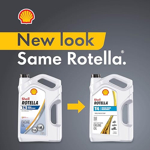 Shell Rotella T4 Triple Protection 15W-40 Diesel Engine Oil, 2.5 Gallon (2 Pack) - Image 4